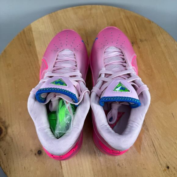 Men's 6 / 7.5W - Nike LeBron XXII 22 'I Promise' Shoes Pink Foam Blue HV8455-600 - Picture 5 of 9